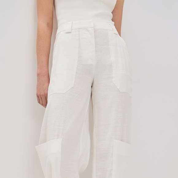 CULT GAIA WYNN PANT CARGO PANTS OFF WHITE - Picture 2 of 6